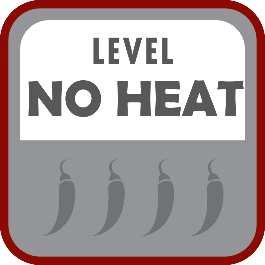No Heat level indicator for BackYard Blendz Green Seasoning Original