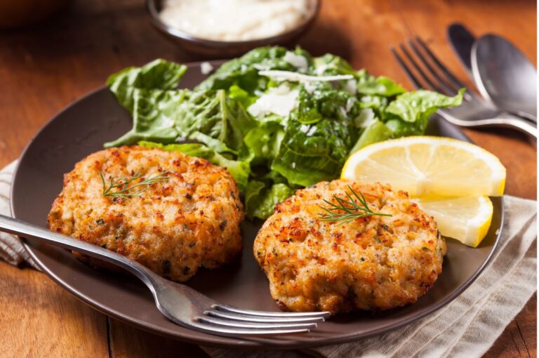 Caribbean spicy fish cakes made with BackYard Blendz Spicy Green Seasoning