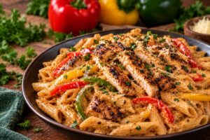 Spicy Jerk Chicken Pasta